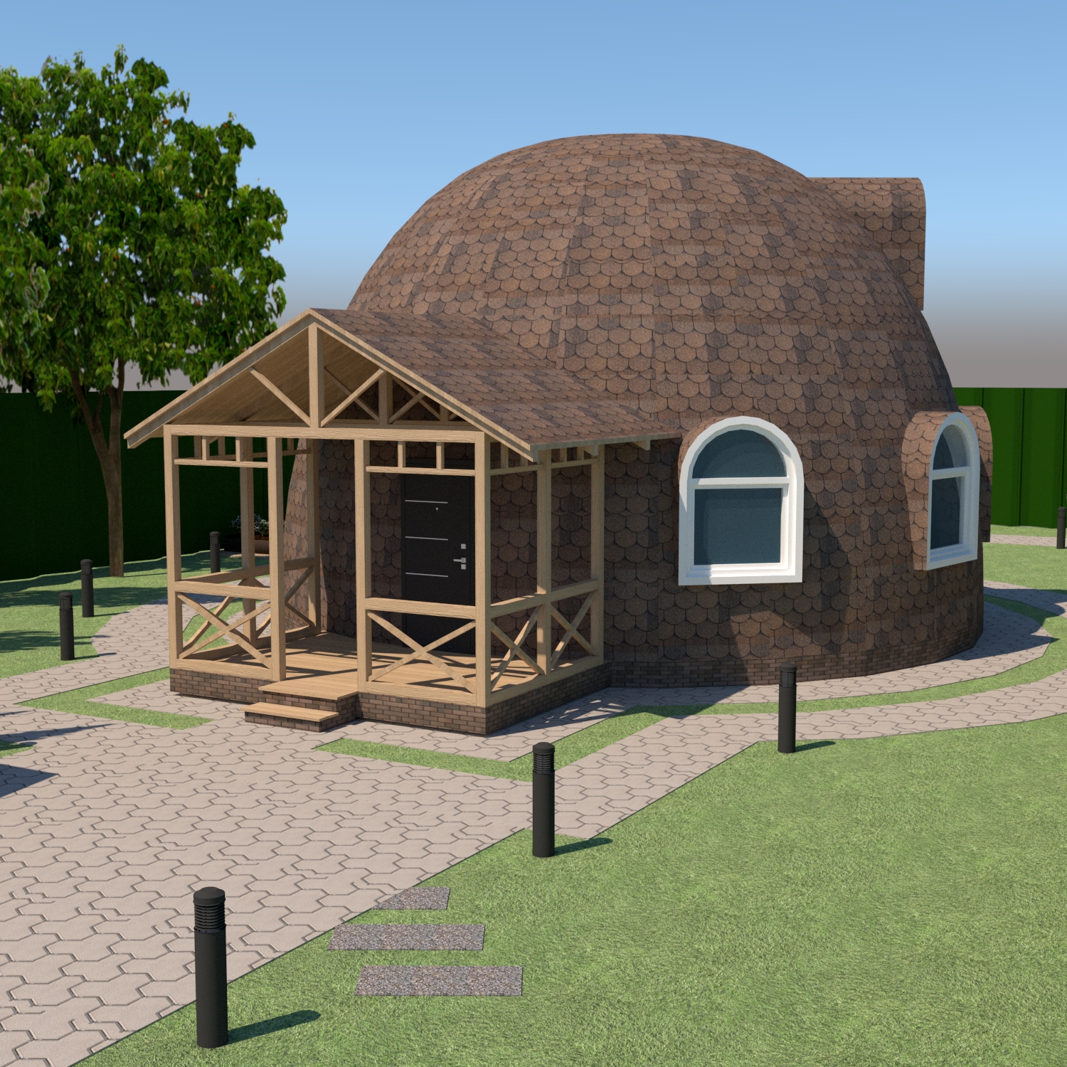 Купольный дом